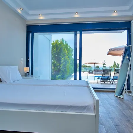 别墅 Seaview Agia Pelagia Chlomou